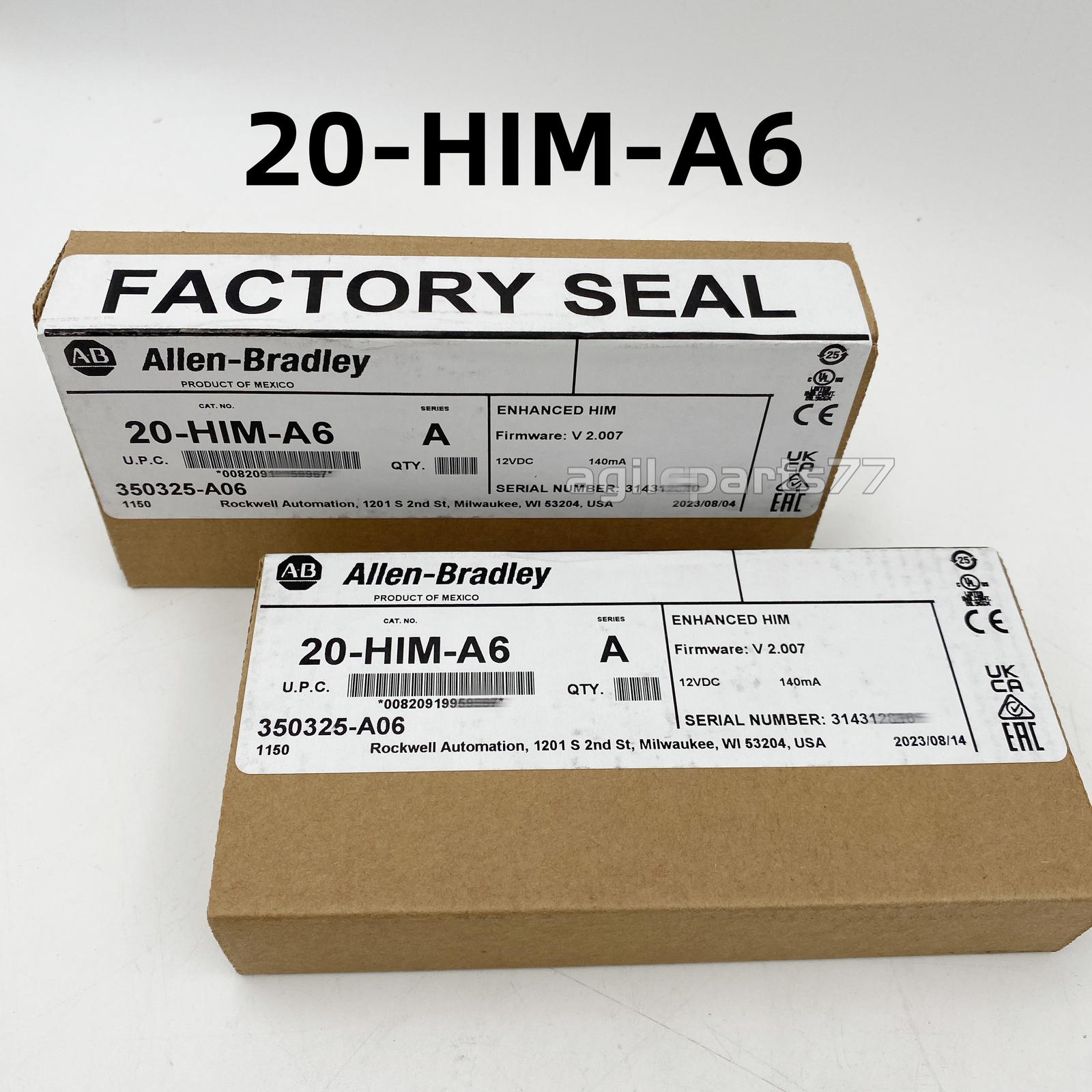 New Factory Sealed 20-HIM-A6 Allen-Bradley SER A Powerflex Module TX Fast Ship