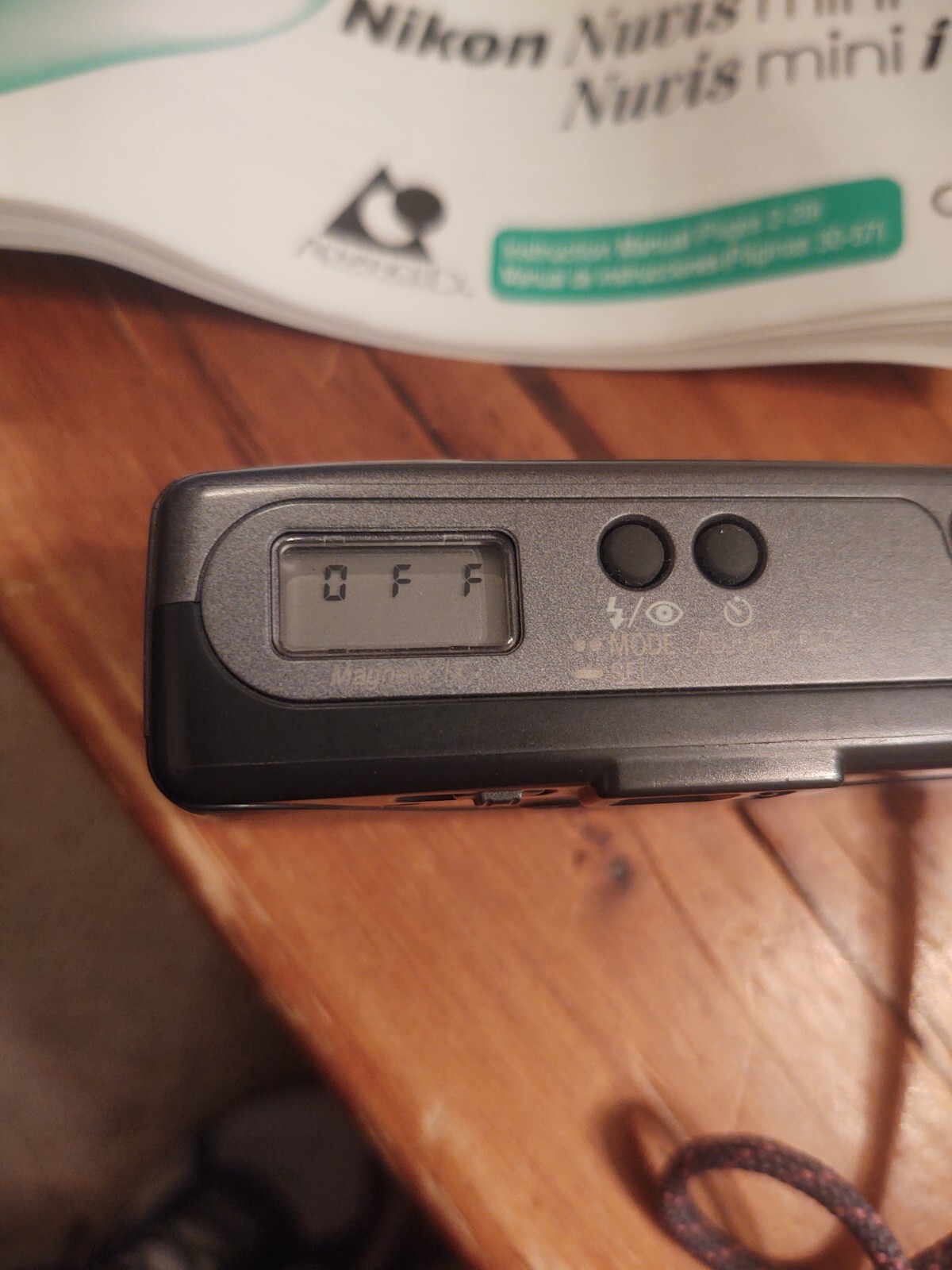 Nikon Nuvis Mini I APS Point & Shoot Film Camera