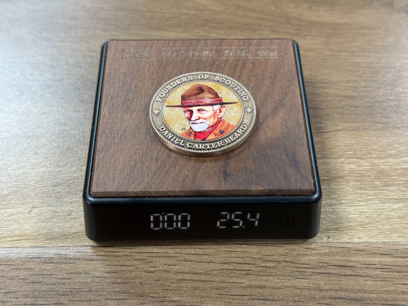 Daniel Carter Beard Scouting Founder Commissioner Challenge Coin M#4