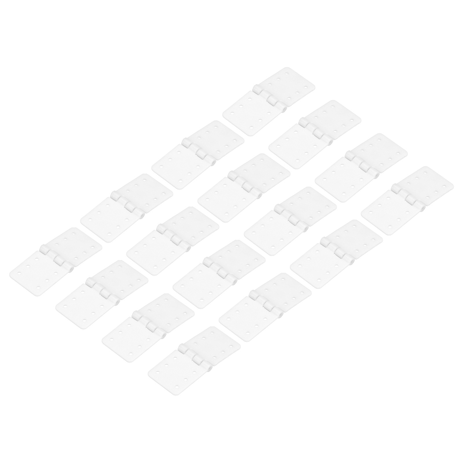 16 Pcs RC Hinges 0.9 Inch x 0.5 Inch Model Airplane Aircraft Wings Parts