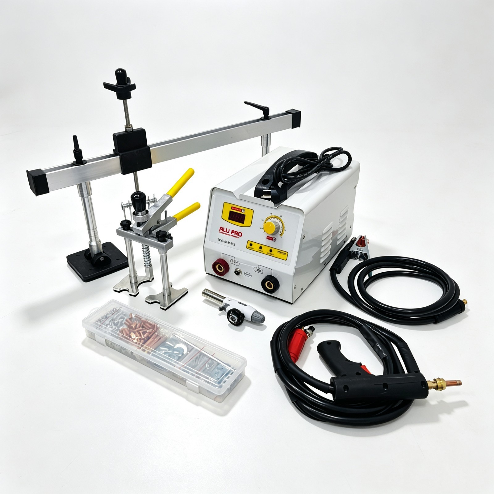 M15D Aluminum Dent Pulling Machine Car Auto Repair Machine 220V M3/4/5/6 1.5KW