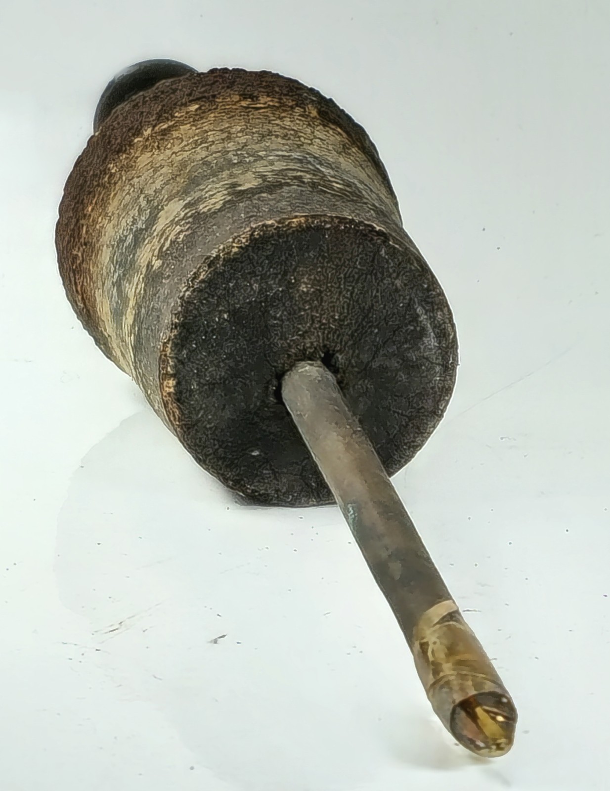 Antique Gold Leaf Electroscope - Physics Instrument - 26 Cm - 19th Century
