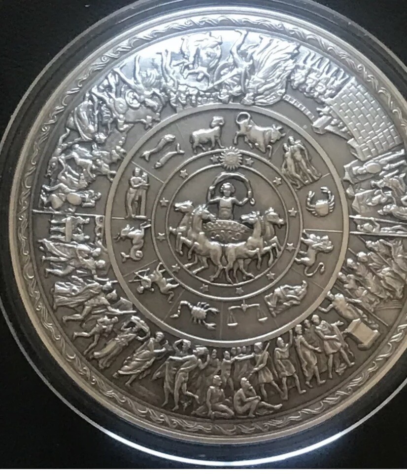 Domed CAPSULE for ACHILLES SHIELD 2 oz .999  Domed Silver Stacker… No Coin