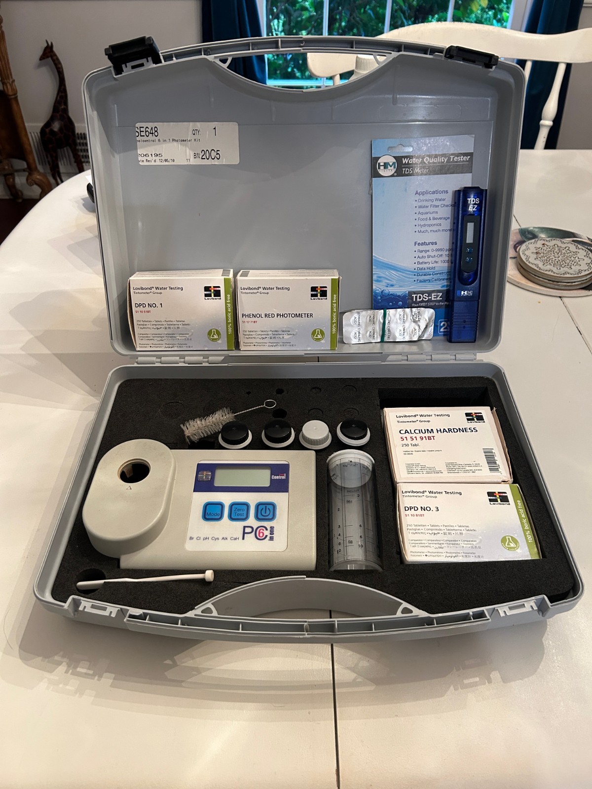 Lovibond Digital Photometer 6-1 for Pool Testing