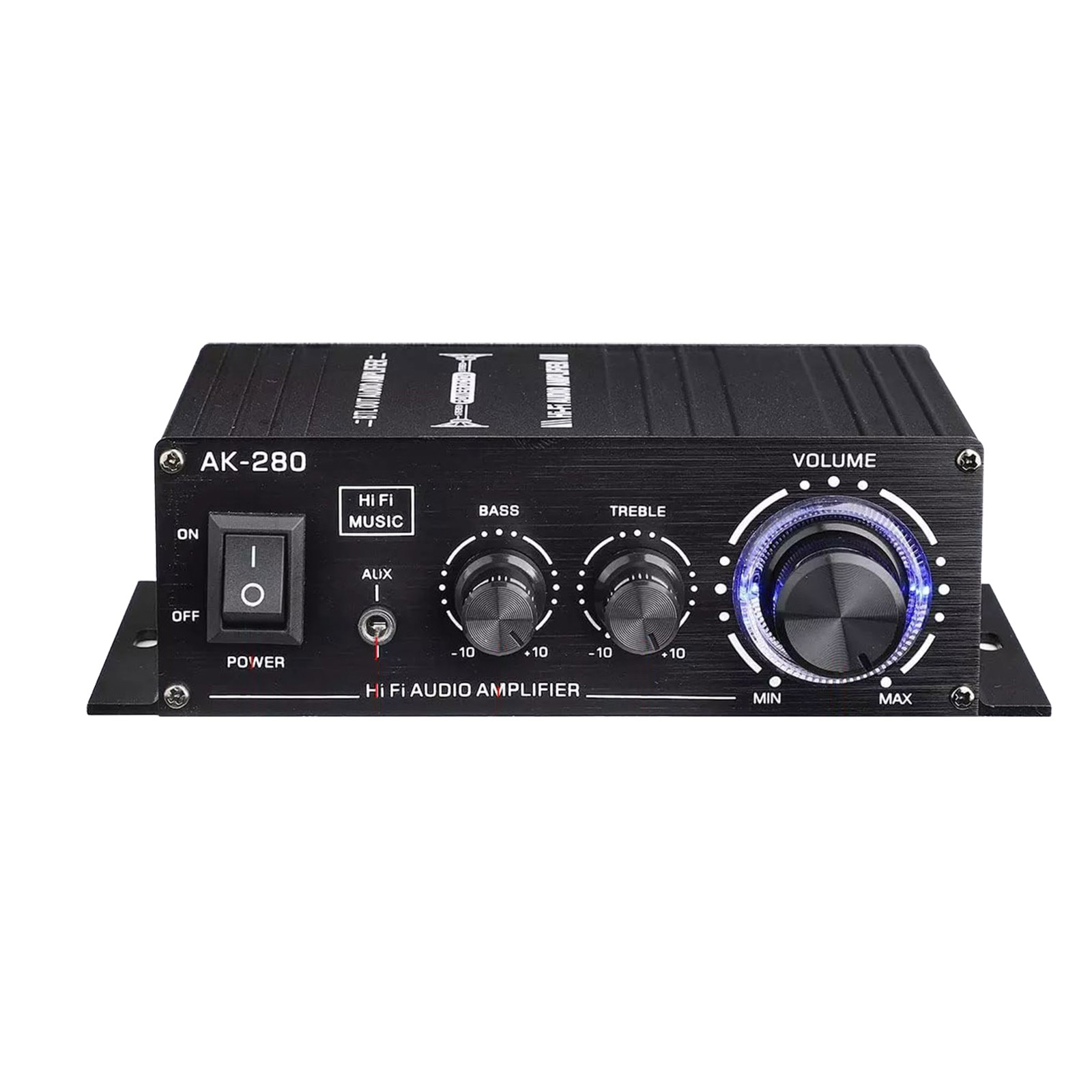 Protable 2.0 Channel AK280 Mini HIFI Stereo Audio Power Digital Amplifier