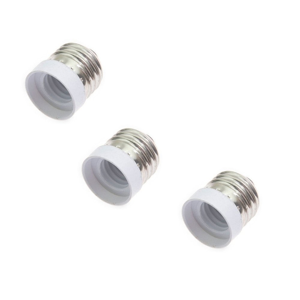 E26 E27 to E17 Light Socket Adapter Converter Reducer 3 Pack Bulb Adapter