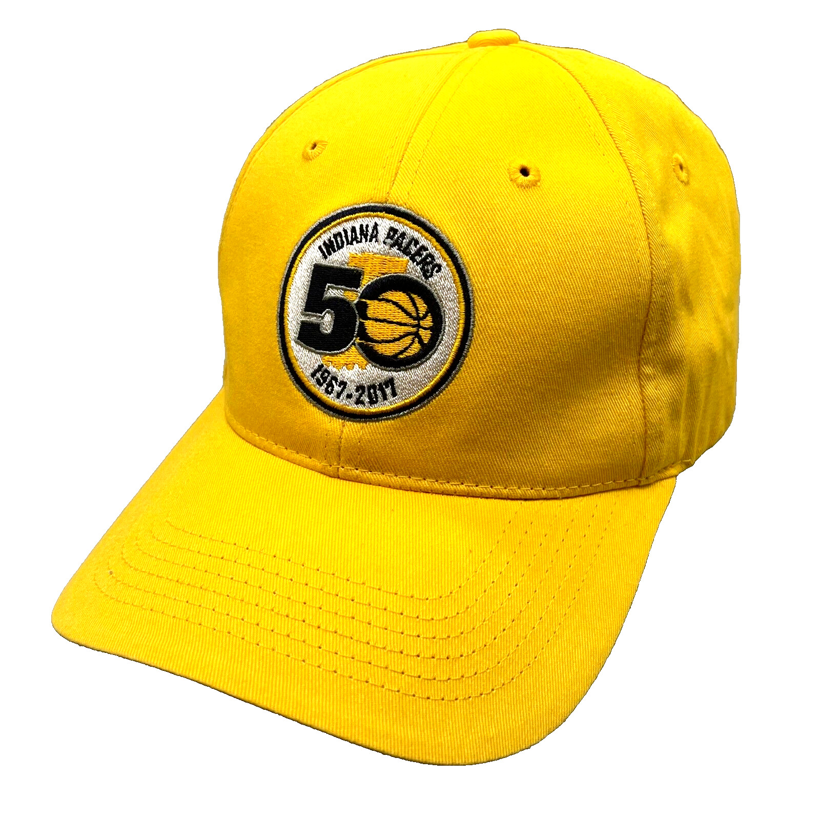 Indiana Pacers 50 Year 1967-2017 Lucas Oil Main gate hat cap