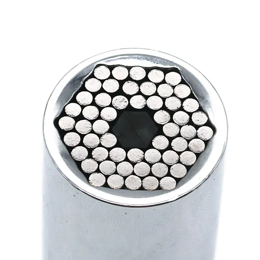 Domira Universal Socket Set | 1/4"-3/4" | Includes Wrench Adapter | DIY | Car