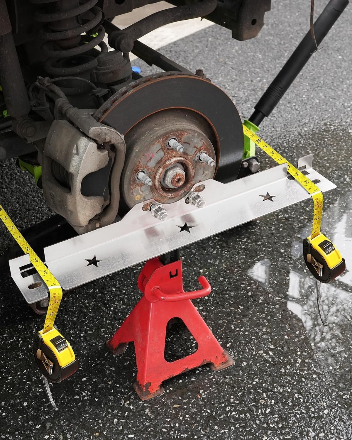 Professional-Grade Stainless Steel Wheel Alignment Tool for Enhanced Stability