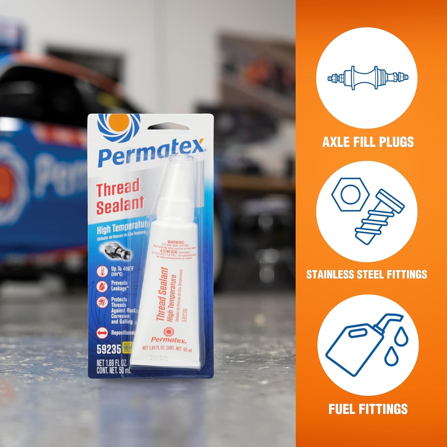 High Temperature Thread Sealant, 50 ml Tube