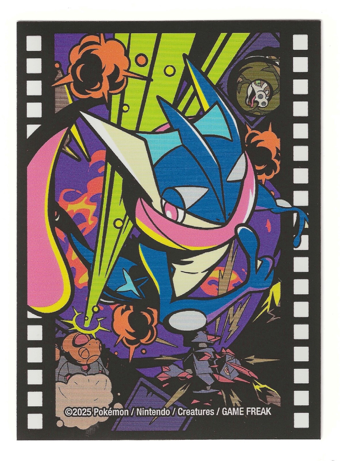 Greninja Midnight Agent Pokemon Center Exclusive Individual Sleeve (1X) NEW