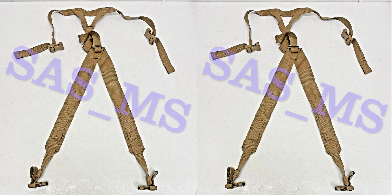 2X USMC COYOTE CHEST RIG TACTICAL ASSAULT PANEL HARNESS ASSEMBLY SHOULDER STRAP
