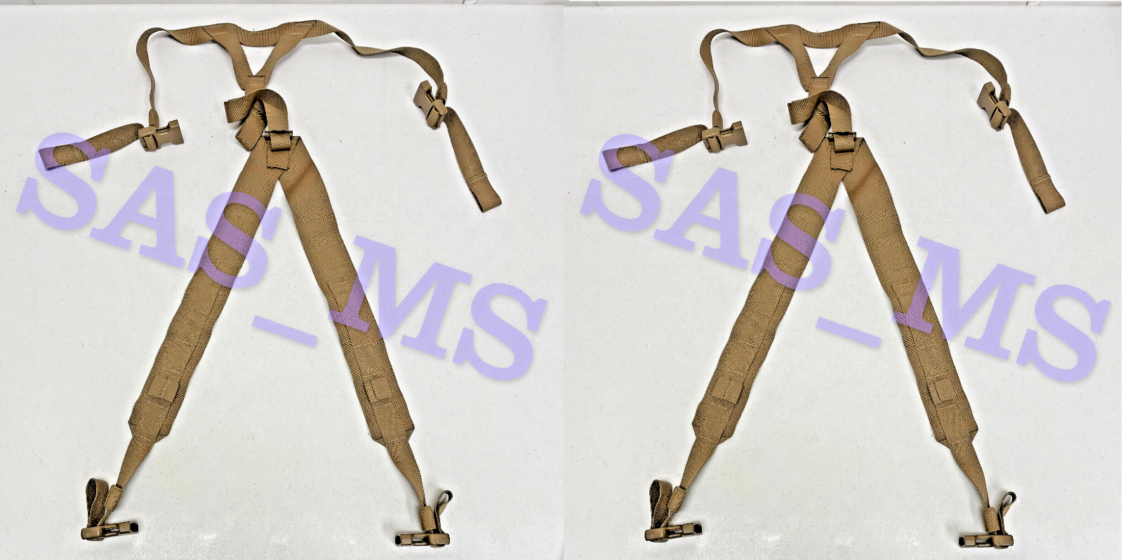 2X USMC COYOTE CHEST RIG TACTICAL ASSAULT PANEL HARNESS ASSEMBLY SHOULDER STRAP