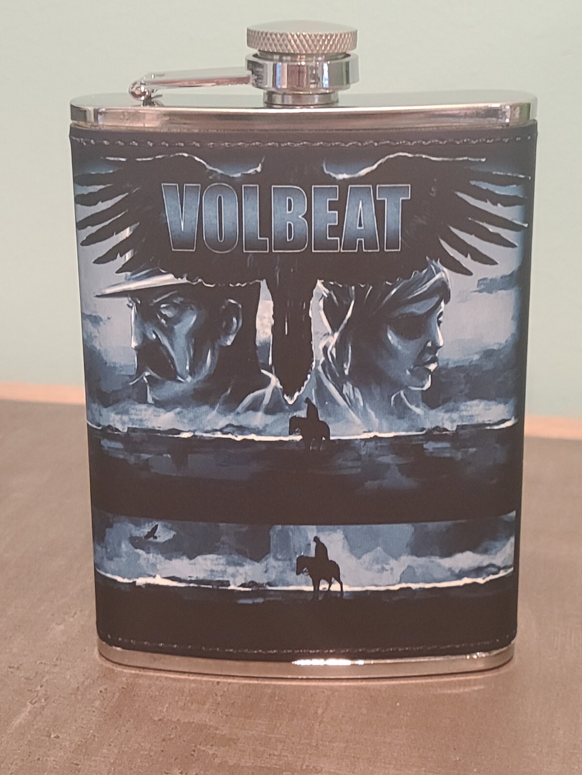 Inglorius: V 8 oz flask custom NEW (can make most images)