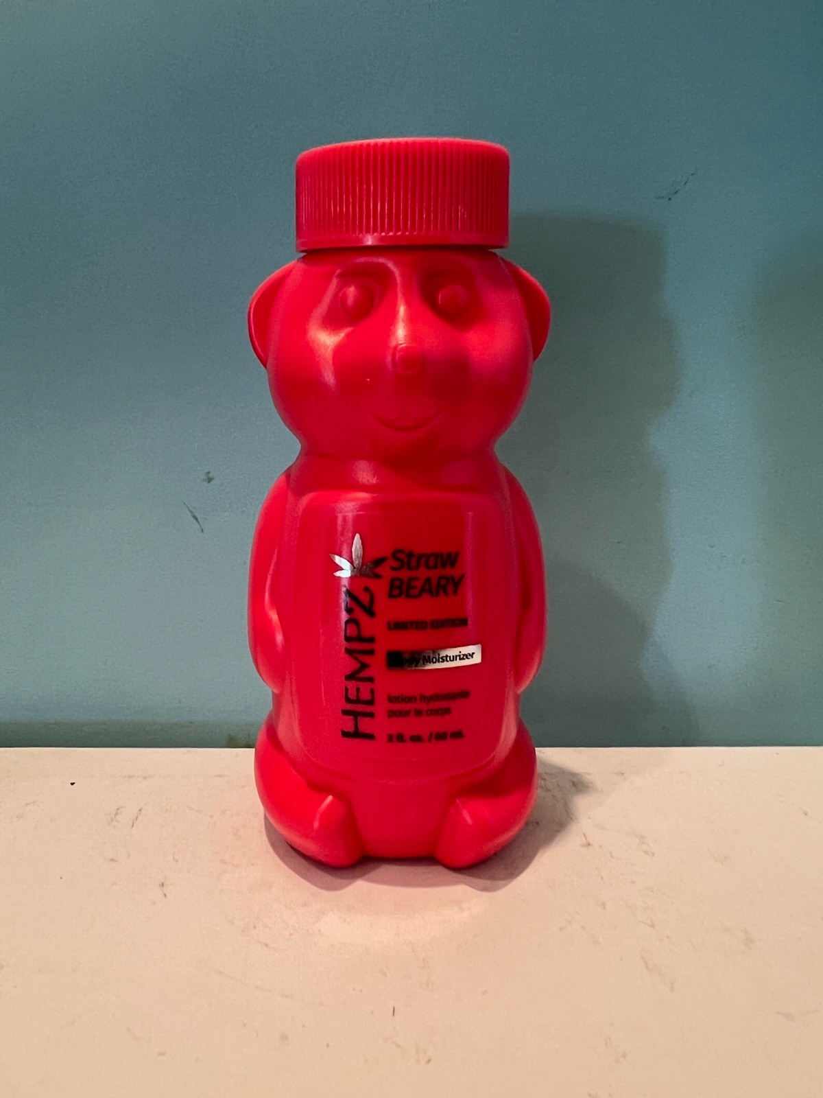 Hempz Straw Beary Body Moisturizer 2oz Limited Edition New & Authentic