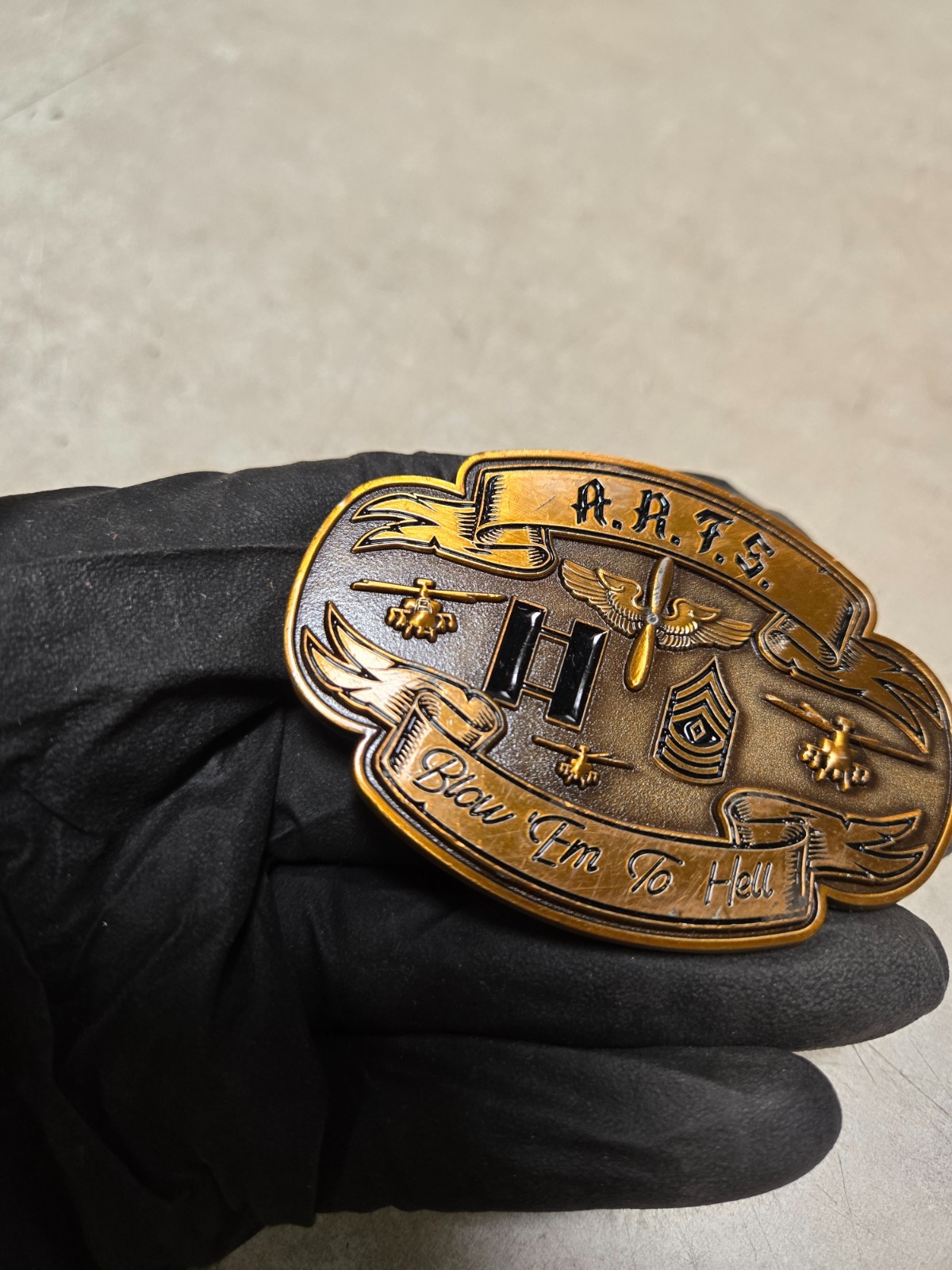 Grim Reapers Alpha Co Challenge Coin