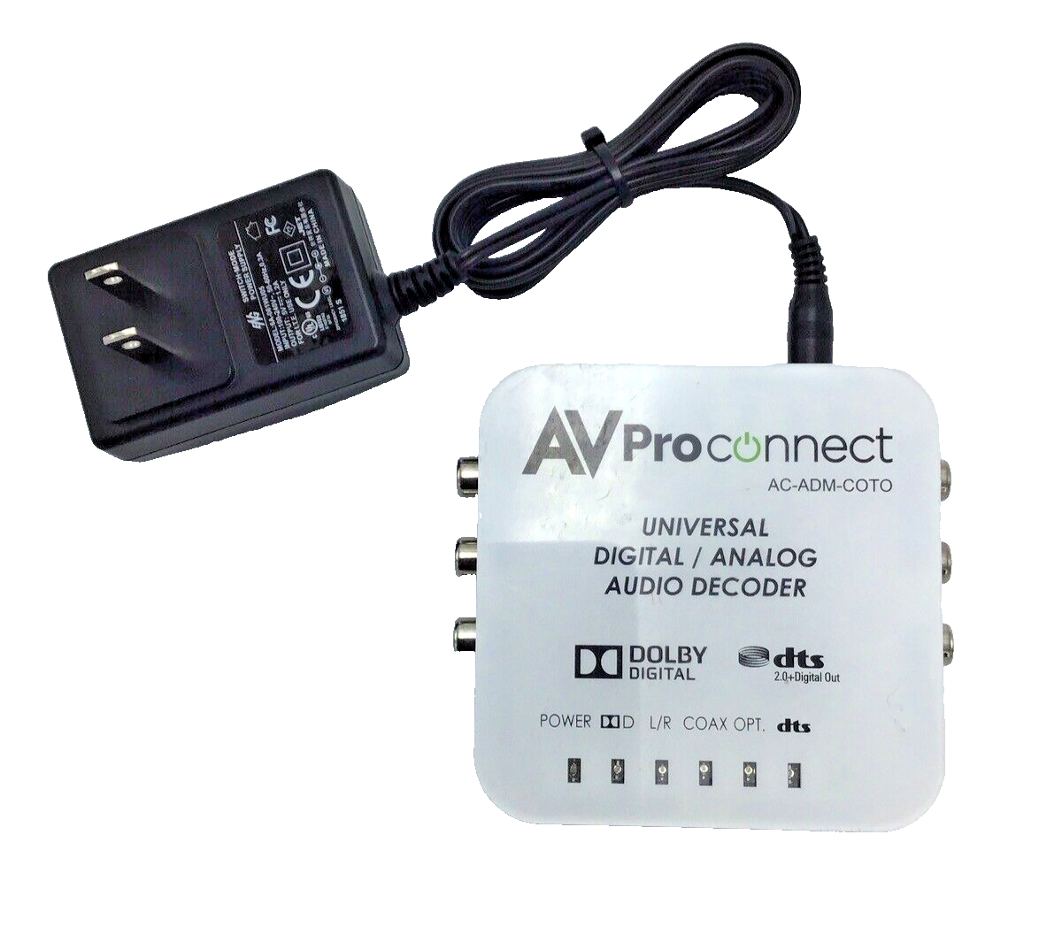 AV ProConnect AC-ADM-COTO Universal Digital / Analog Audio Decoder
