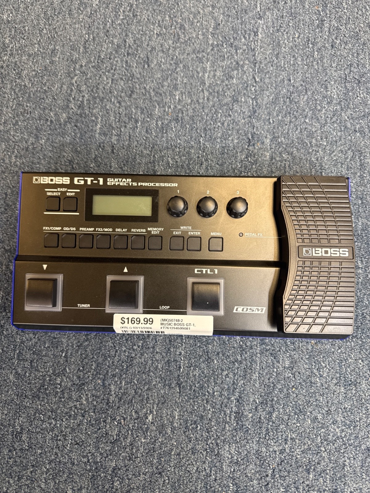 Boss GT-1 Guitar Multi-Effects Processor