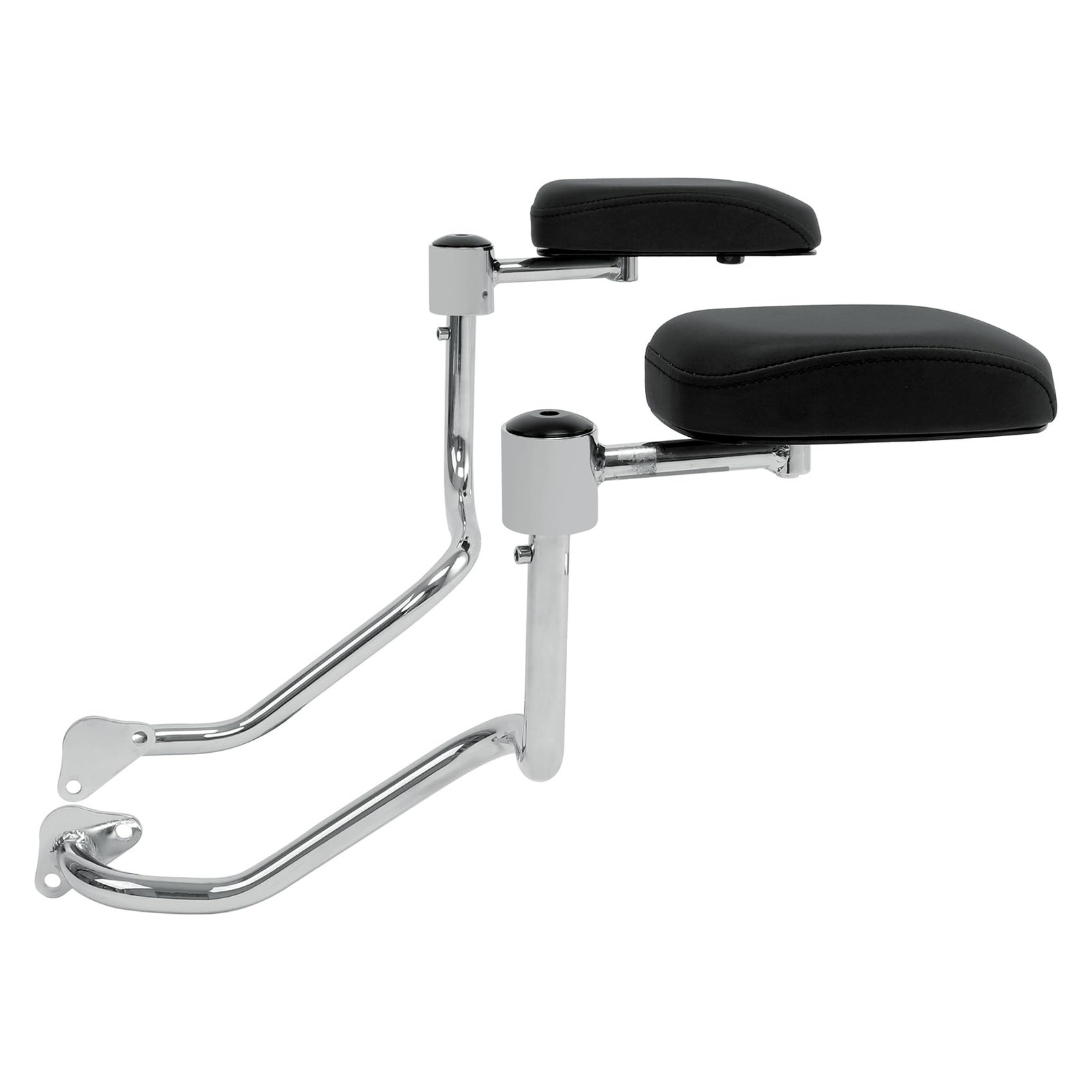 Passenger Armrest for Chieftain Roadmaster Springfield Challenger Black Chrome