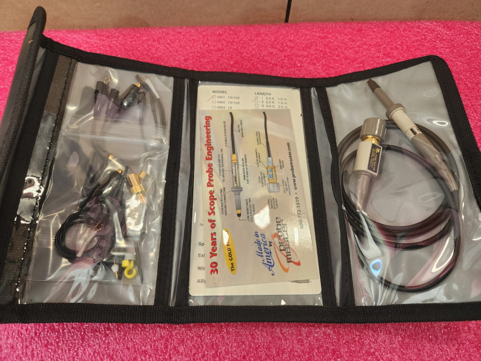 Probe Master 4901-2RA 150MHz Probe Kit NEW!