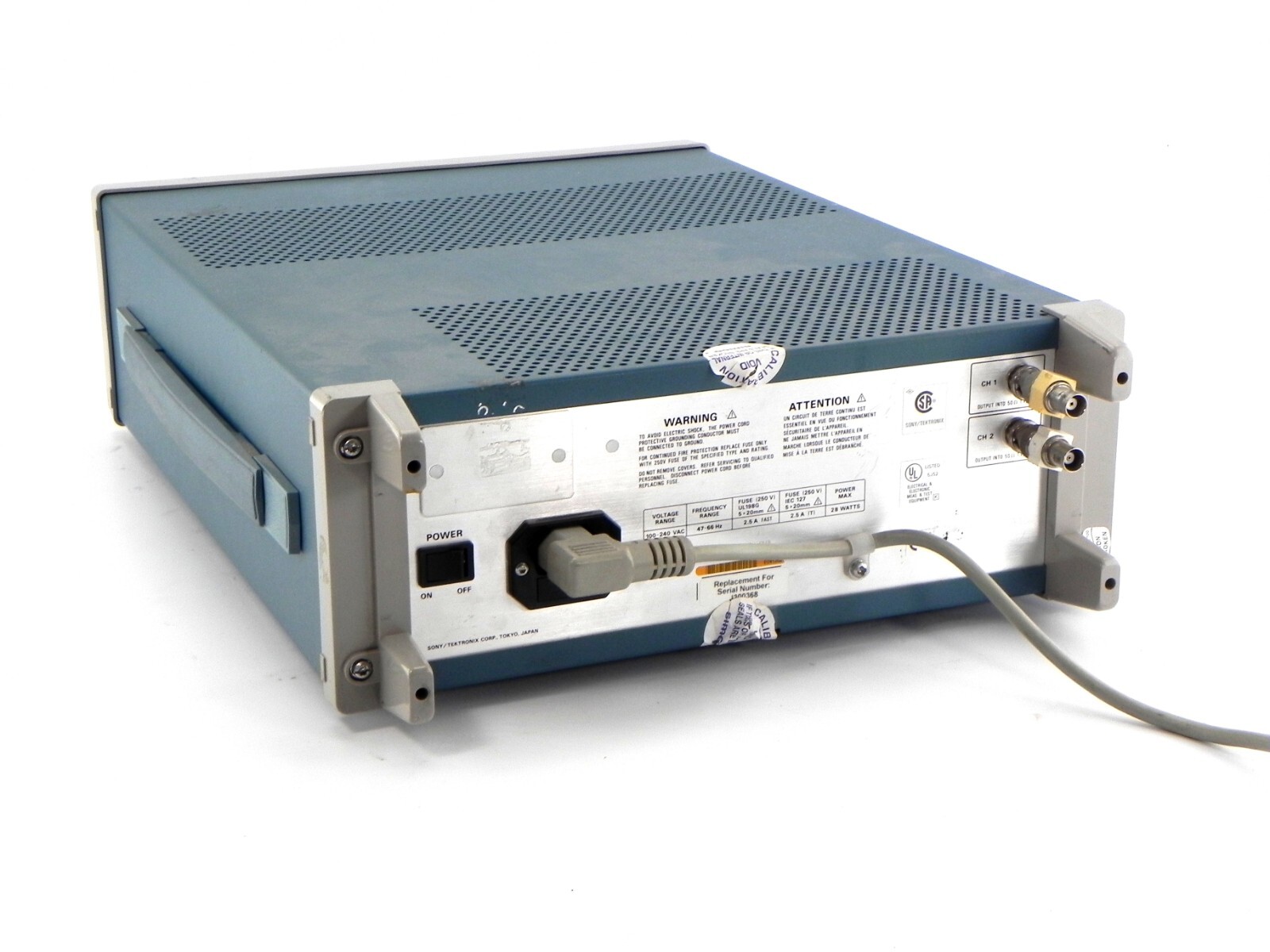 Tektronix A6909 Two Channel Isolator, 60 MHz