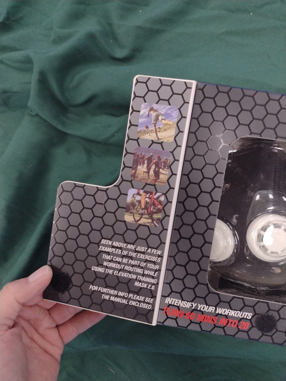 Elevation Training Mask 20 Simulates High Altitude Training Large Small Box Tear