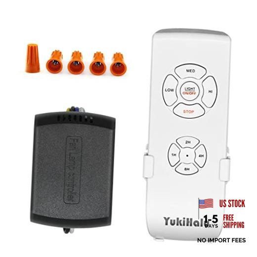 Ceiling Fan Remote Control Kit, Universal and Compact Size, Fan 1 remote kit