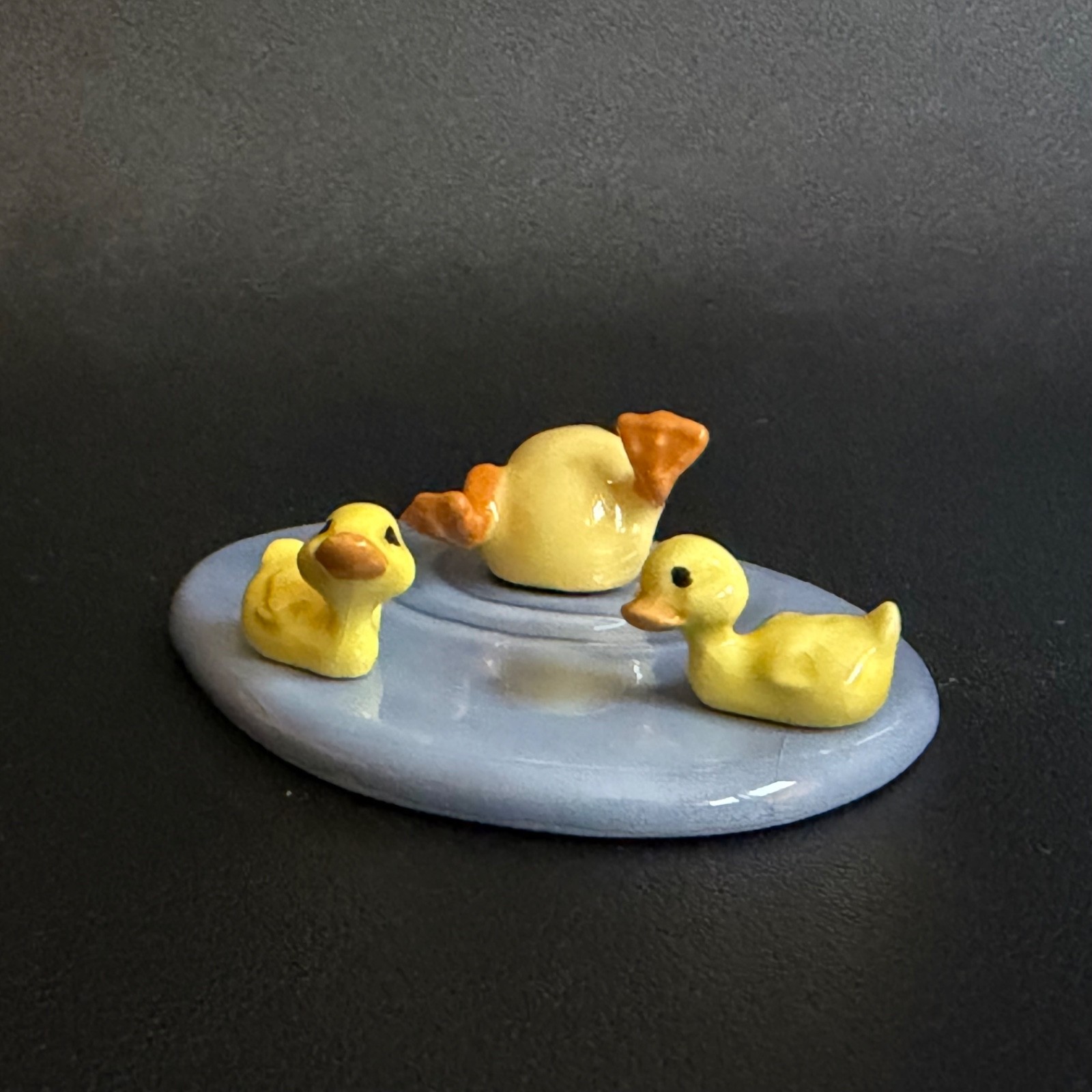 VTG Hagen Renaker Yellow Duck Miniature Figurine You Pick Pond