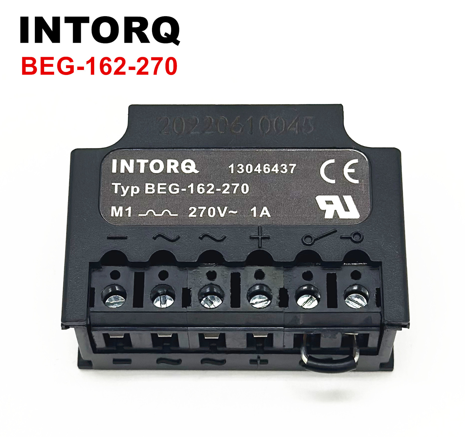 INTORQ BEG-162-270 1A 270V 13046437 motor brake rectifier rectifier device
