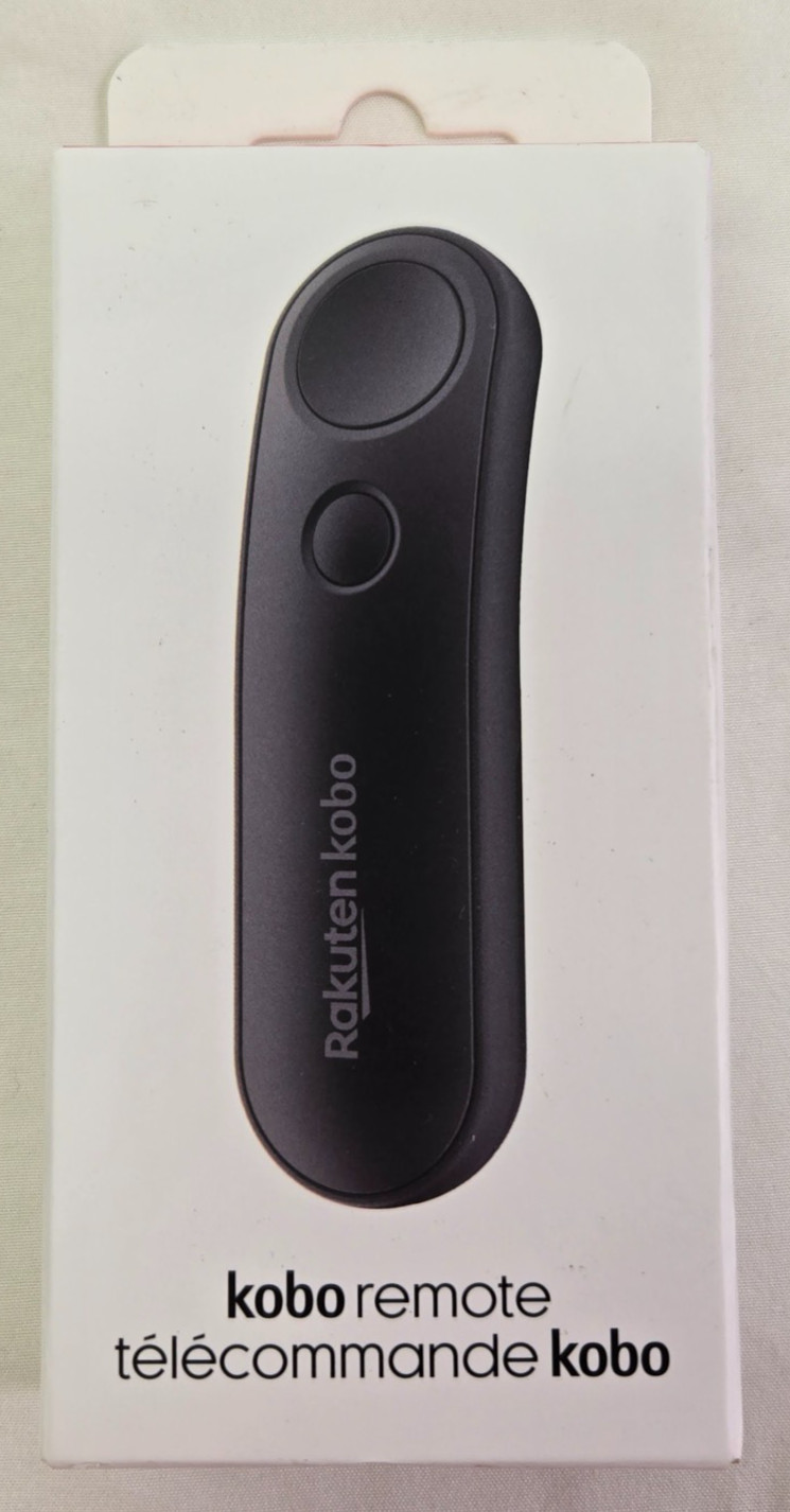 Kobo Remote Black N257-AC-BK-U-PL Bluetooth Tablet Page Remote Controller NEW