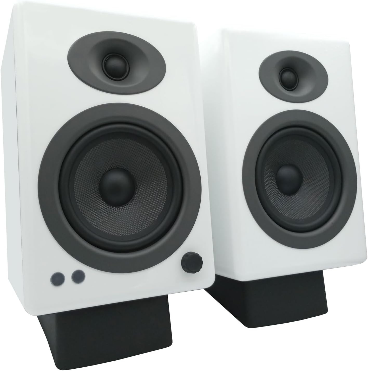 Desktop Speaker Stands Vibration Damping Tilted Silicone for Small Speakers