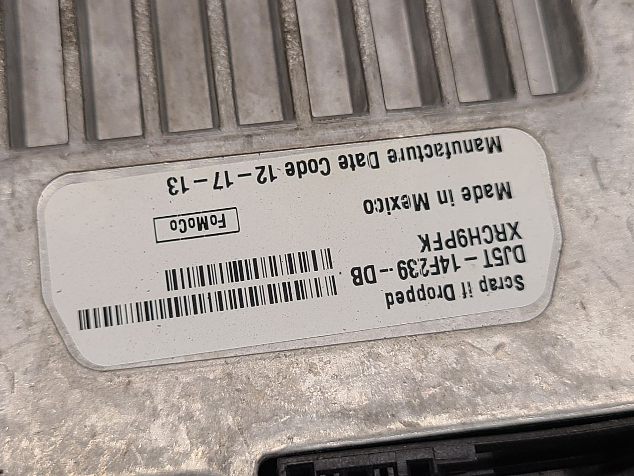 2014 - 2018 LINCOLN MKT Chassis ECM Communication Voice Recognition Module Sync