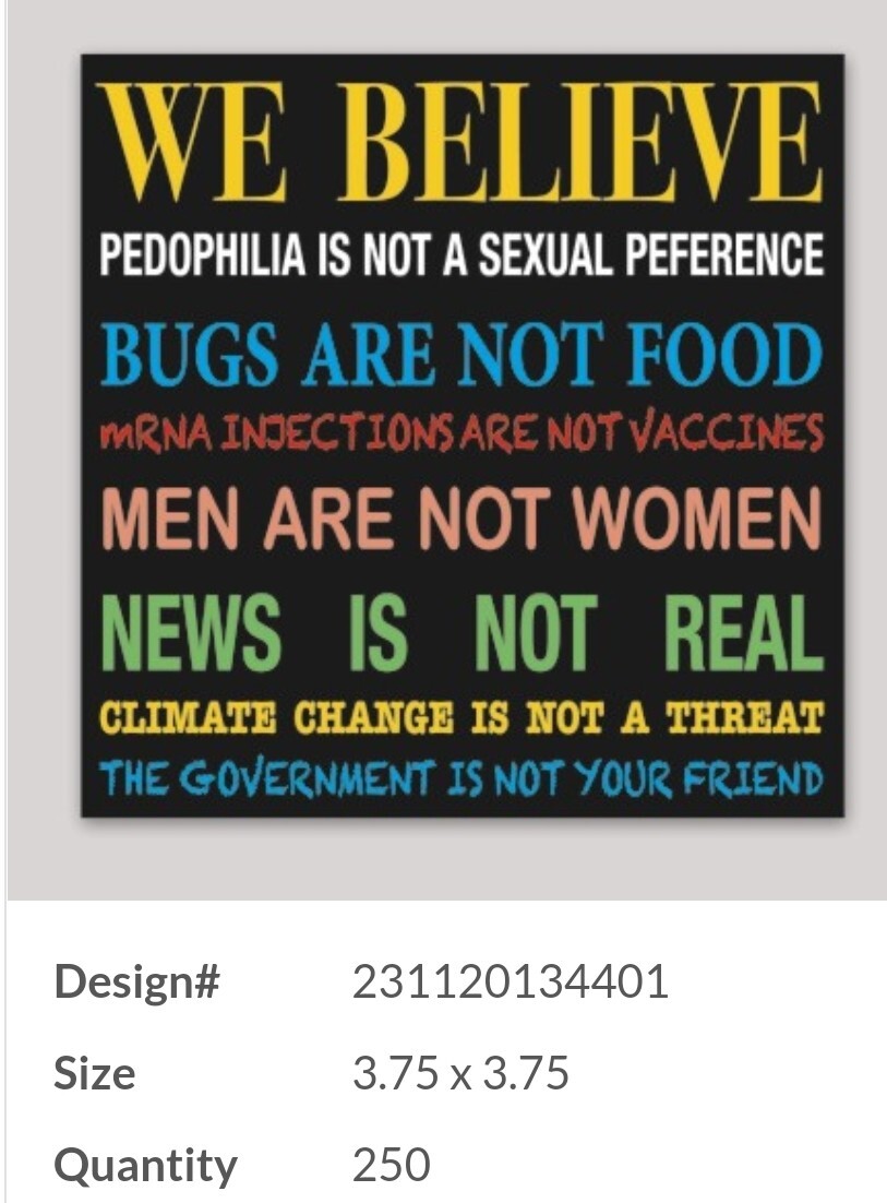TRUMP STICKERS 2024 MAGA RED PILL