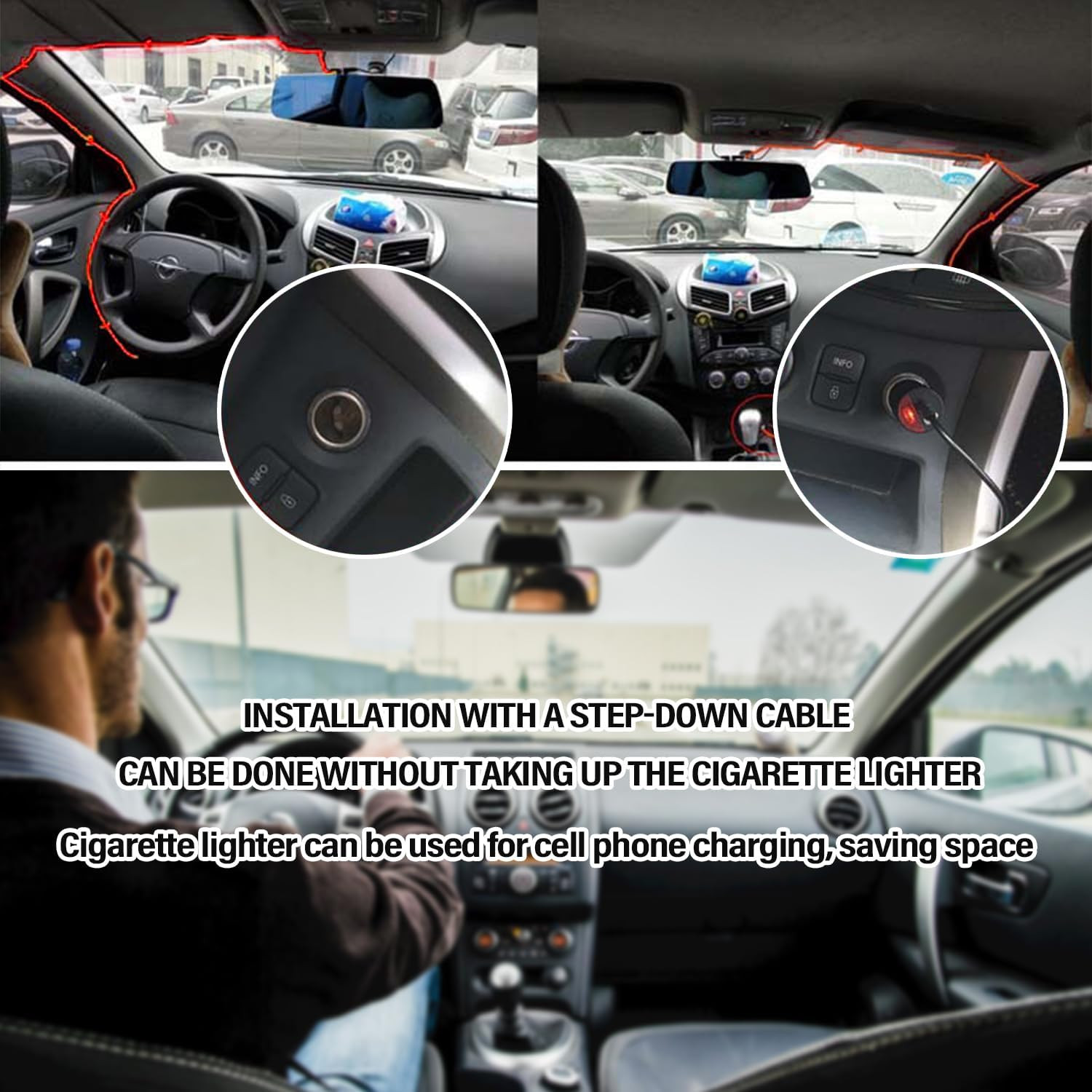 Dash Cam Hardwire Kit,[Upgraded Version] USB C Hardwire Kit for Dash Camera with