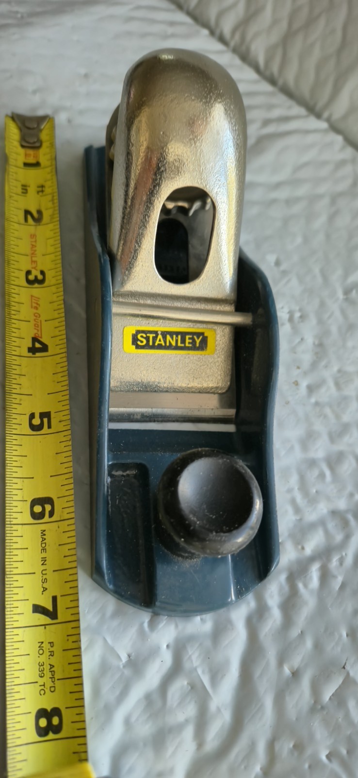Stanley Block Plane G12-116. Made In England.  NICE CONDITION!