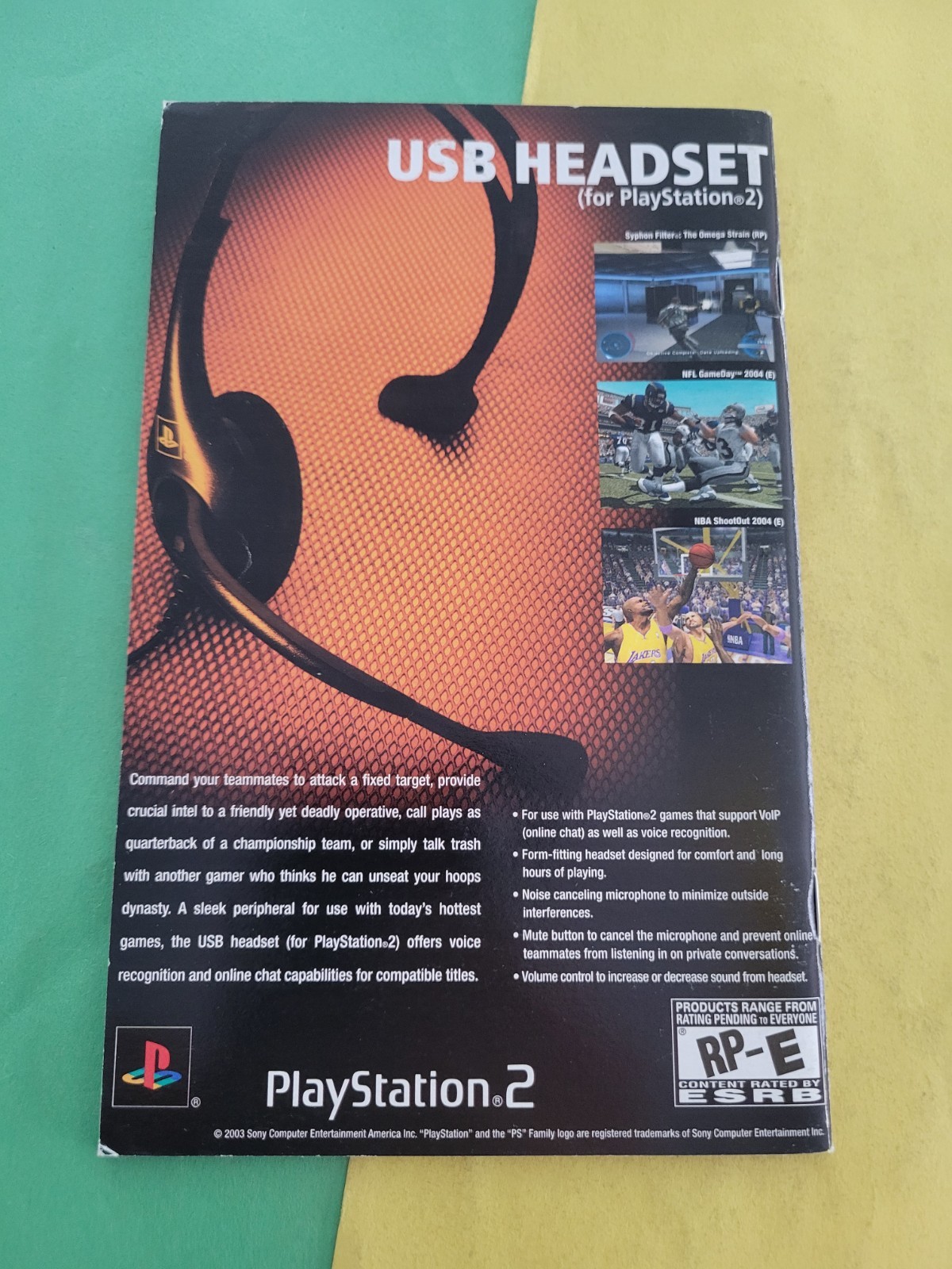 SOCOM II US Navy Seals | PS2 | Manual Only