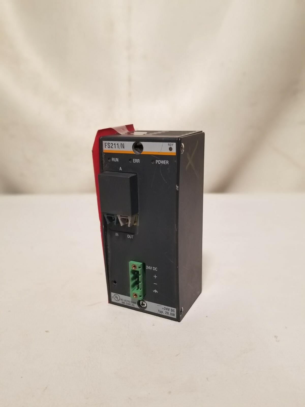 Bachmann FS211/N FASTBUS PLC Slave Module, 28.8W 24VDC+Returns