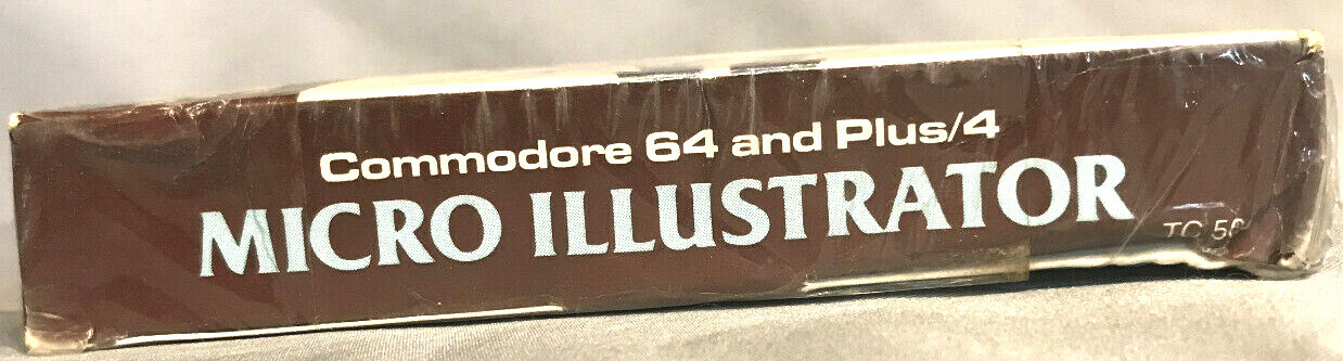 NIB MicroIllustrator C64/Pen/+4 Disk Commodore Business Machines Island Graphics