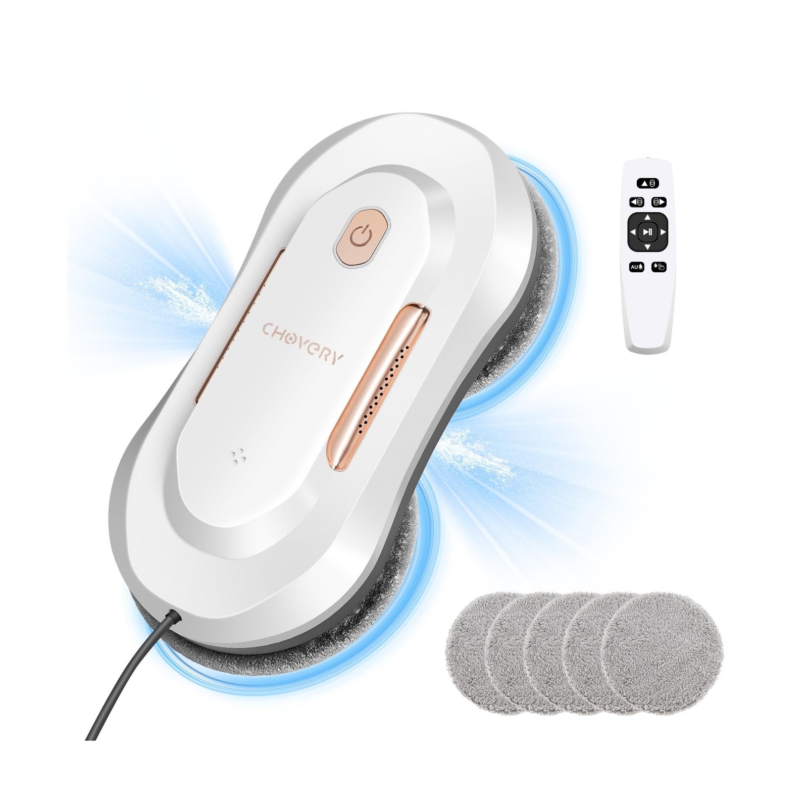 CL3 Window Cleaner Robot with Dual Water Spray Automatic Window Cleaning Wash...
