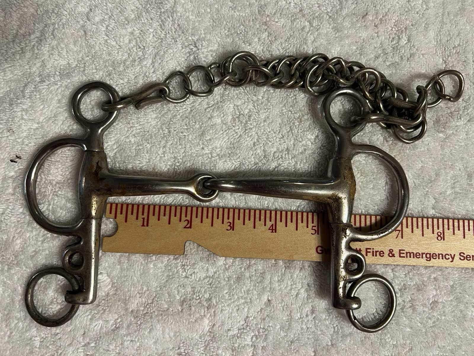 Pelham bit 5” Stainless Steel
