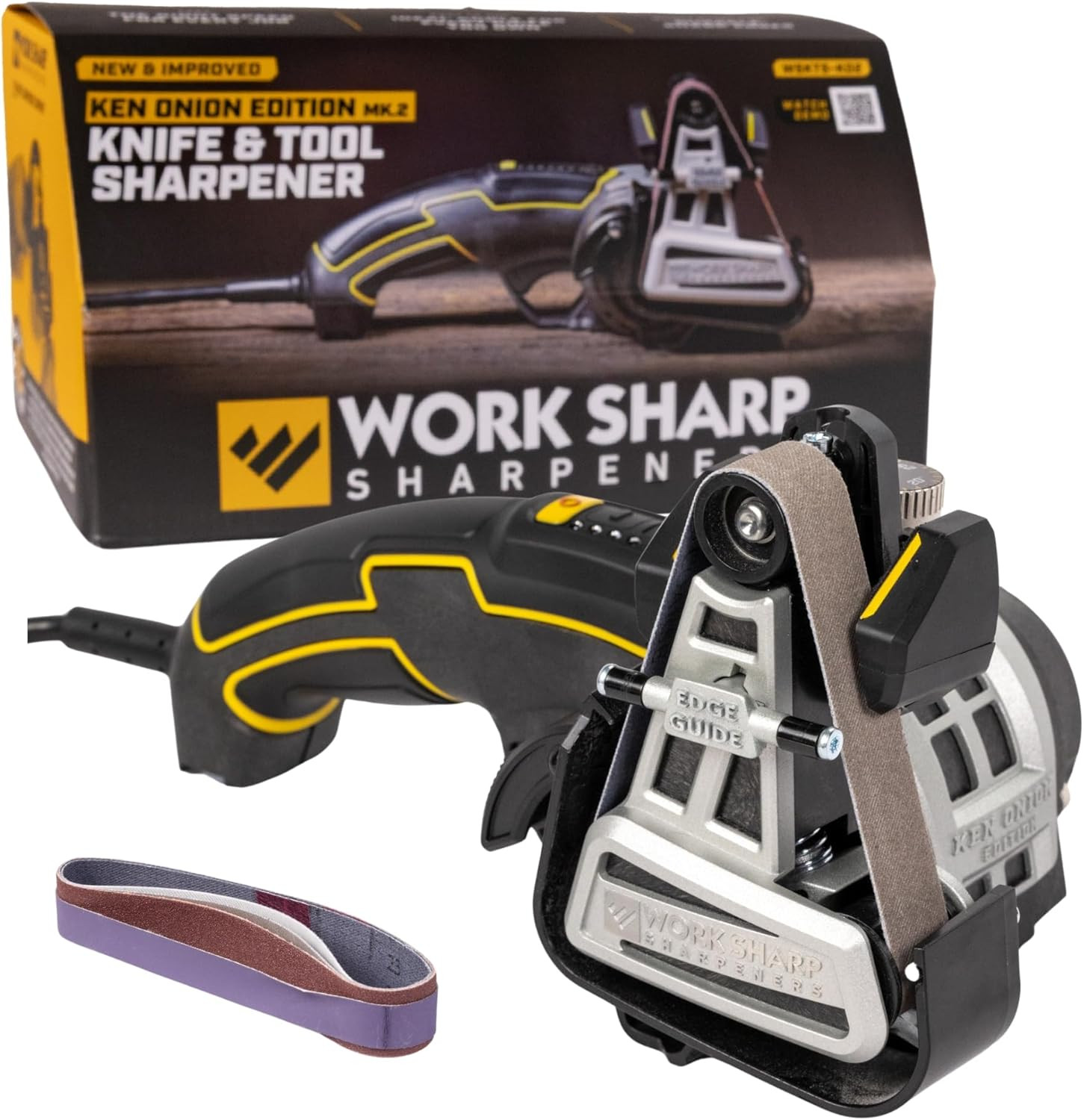 Ken Onion Knife Sharpener Tool - Adjustable Knife Sharpening System - for Knives