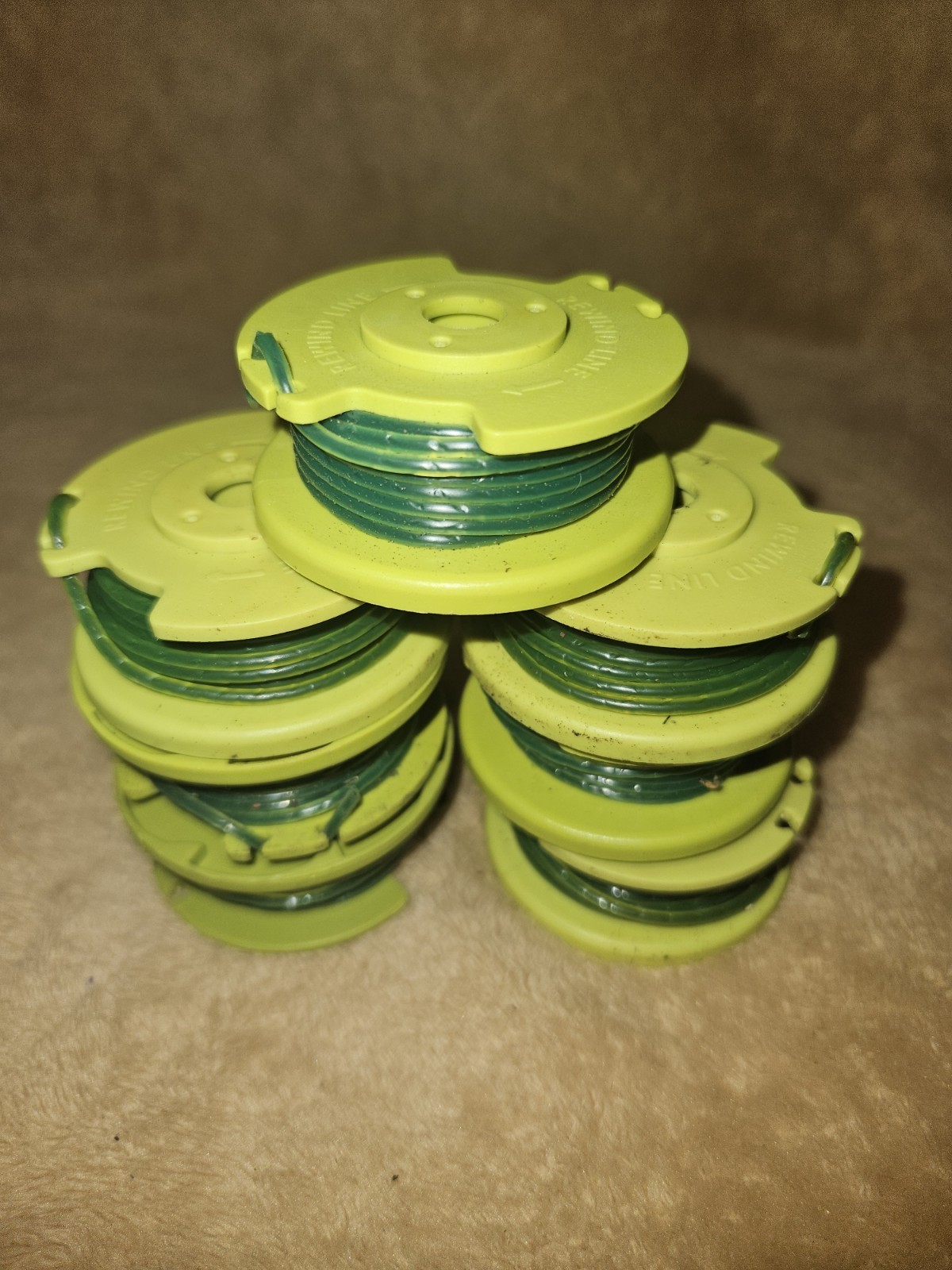lot of 7 Ryobi Diameter .080” Line/spool