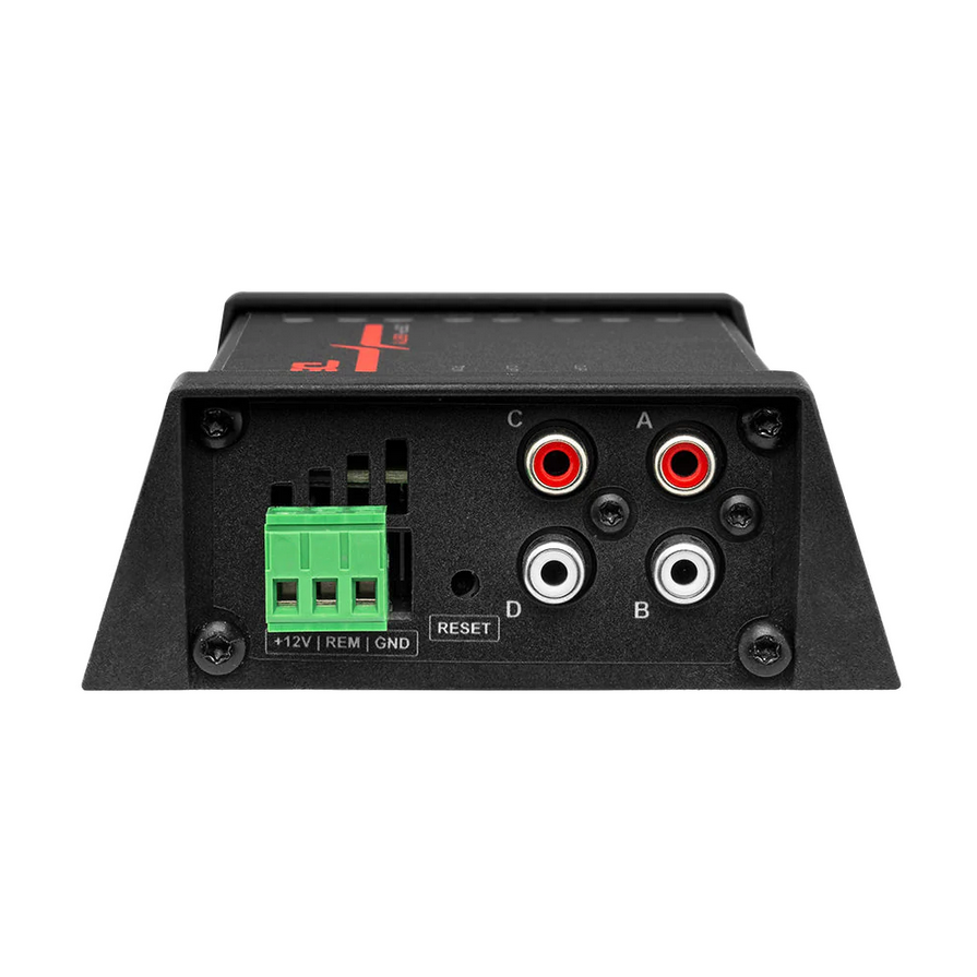 DS18 DSP4.8BTM 8-Channel Digital Sound Processor with 4 Rca Inputs and Bluetooth