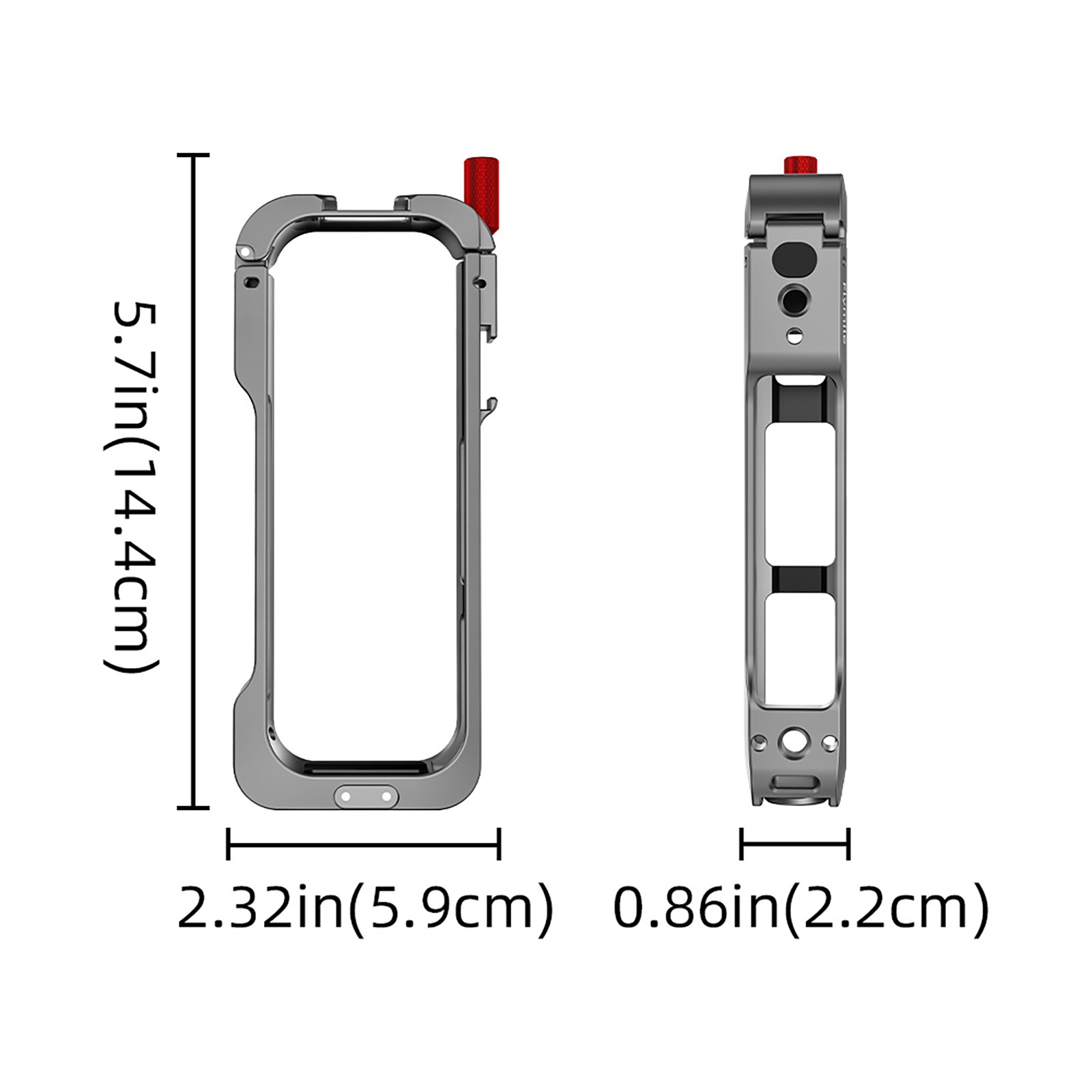 Protective Frame Kit with Lens Cap For Insta360 X5 Camera Accessories aq