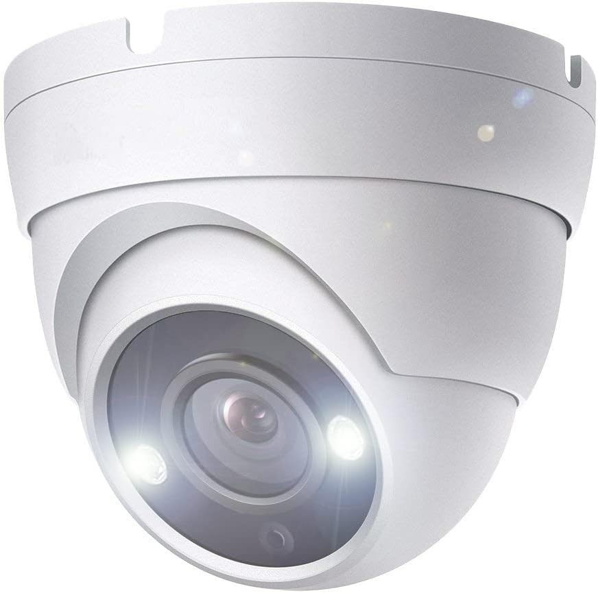 5MP Dome TVI AHD CCTV 4IN1 Camera Color Night Vision Metal Housing 2.8mm