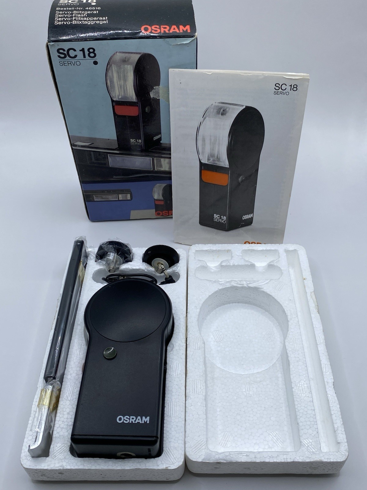 Osram Flash SC 18 Servo Camera Accessory Untested