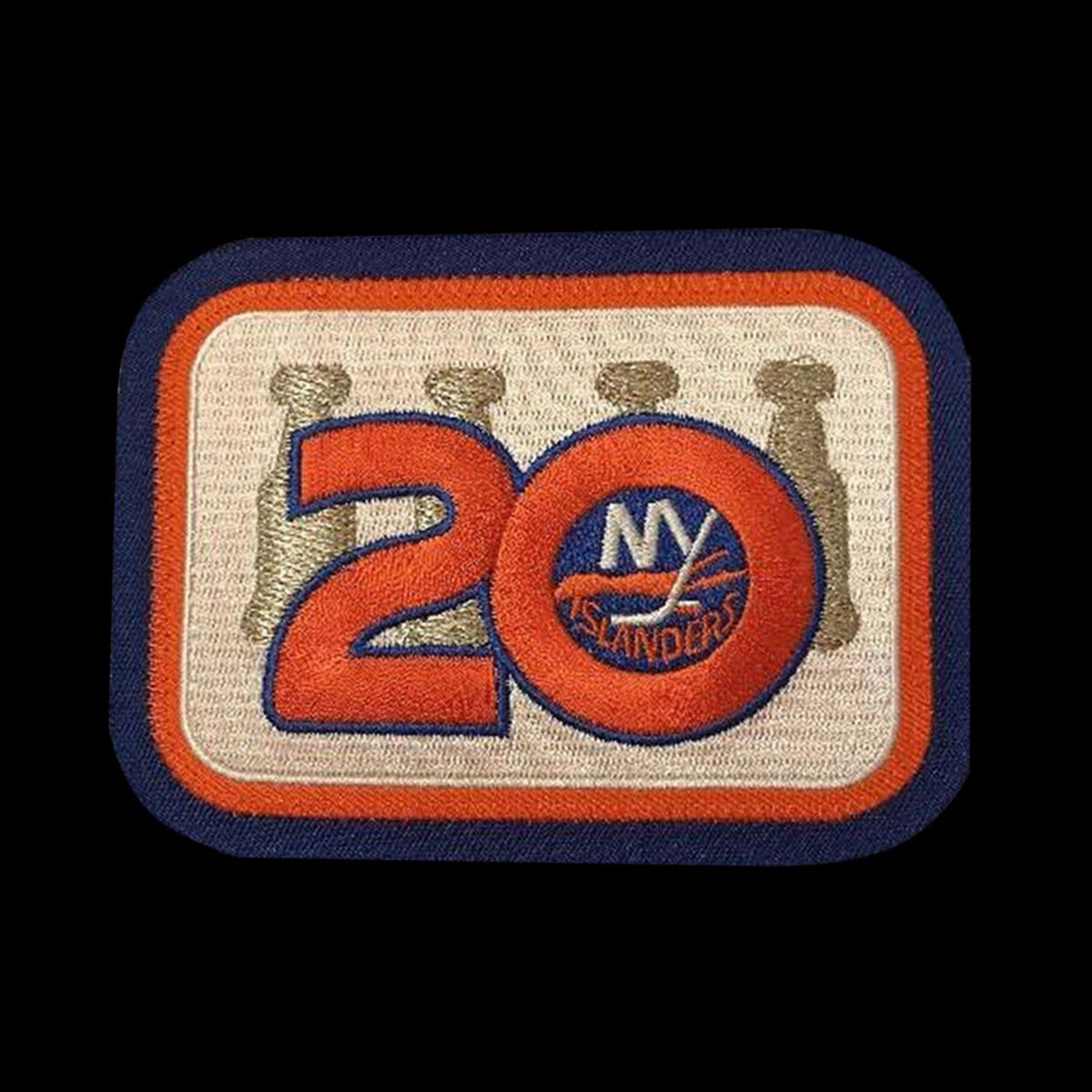 New York Islanders 20th Anniversary Jersey Patch