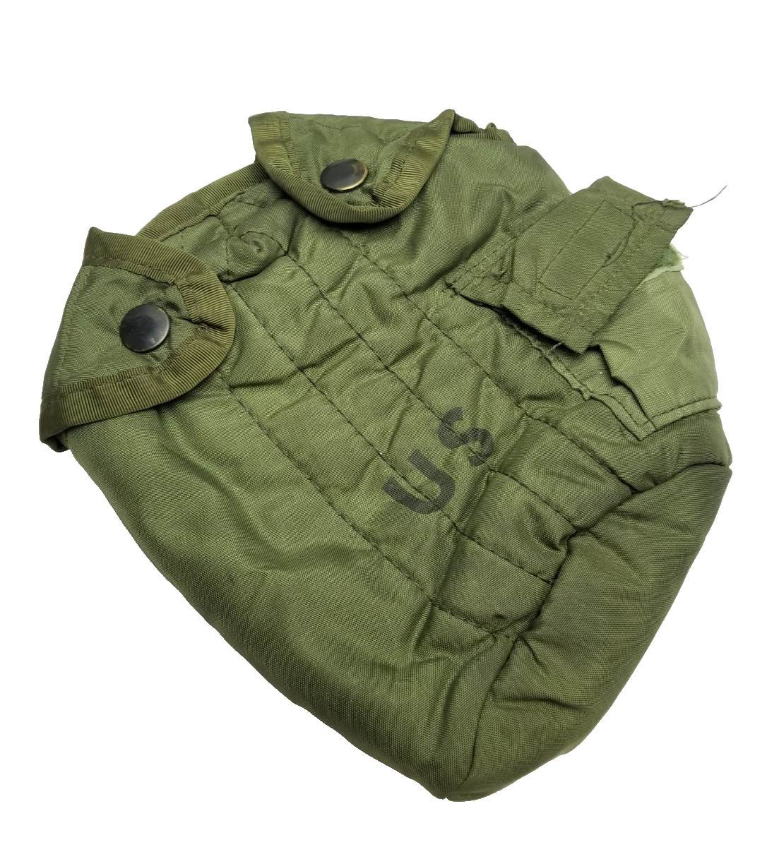 US Military Canteen Cover with Vertical Stitching Dated 1973 - US Army