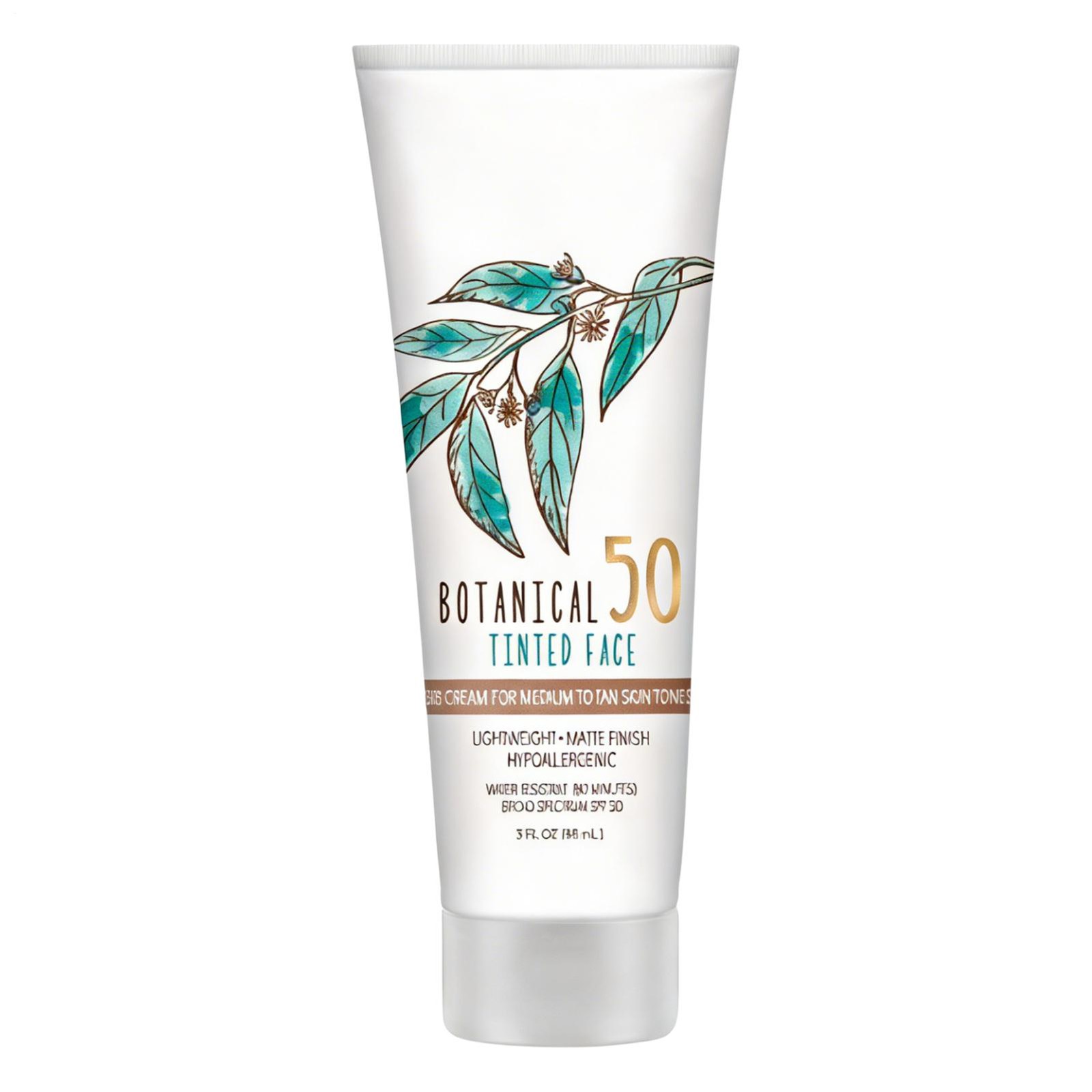 Botanical Tinted Face Sunscreen Lotion SPF 50 - 85ml