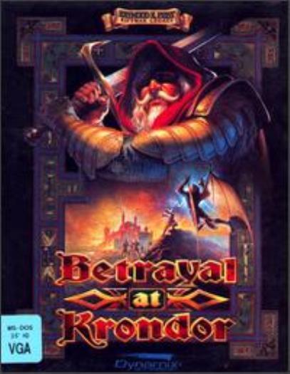 Betrayal at Krondor PC CD classic fantasy battle RPG role-playing adventure game